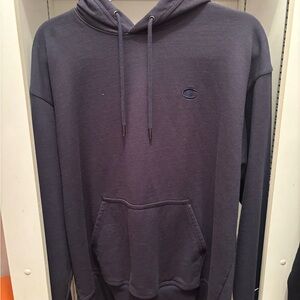 Champion Men's Dark Blue Hoodie